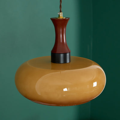Delira Hanglamp Glas Bruin Design
