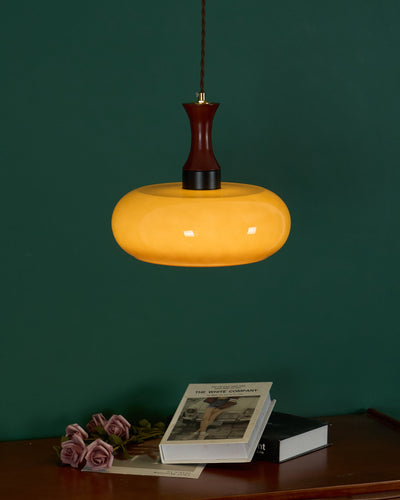 Delira Hanglamp Glas Bruin Design