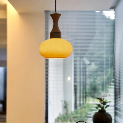 Delira Hanglamp Glas Bruin Design