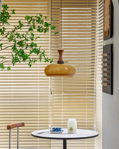 Delira Hanglamp Glas Bruin Design