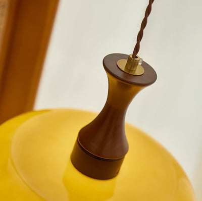 Delira Hanglamp Glas Bruin Design