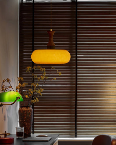 Delira Hanglamp Glas Bruin Design