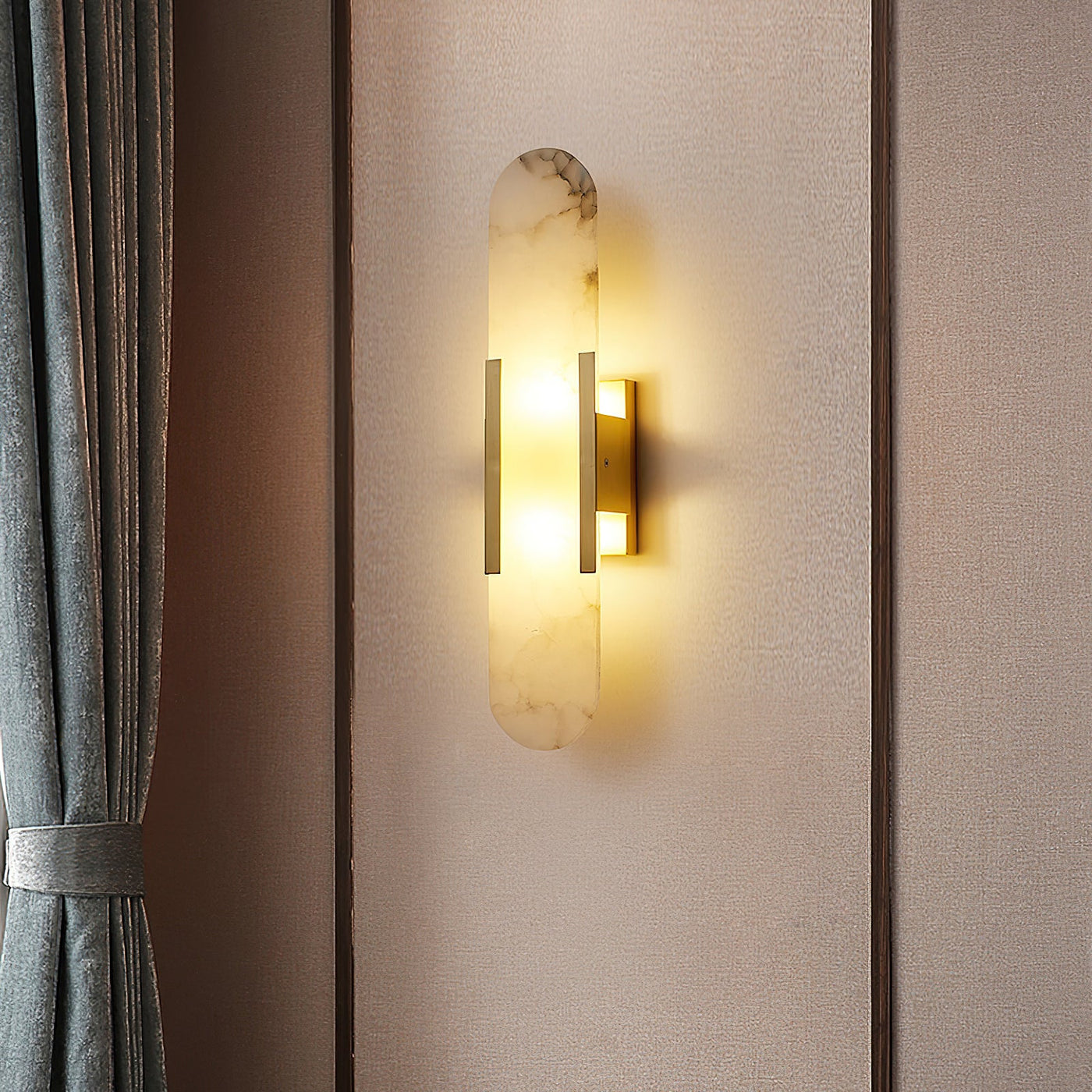 Delira Wandlamp Langwerpig Alabaster Design