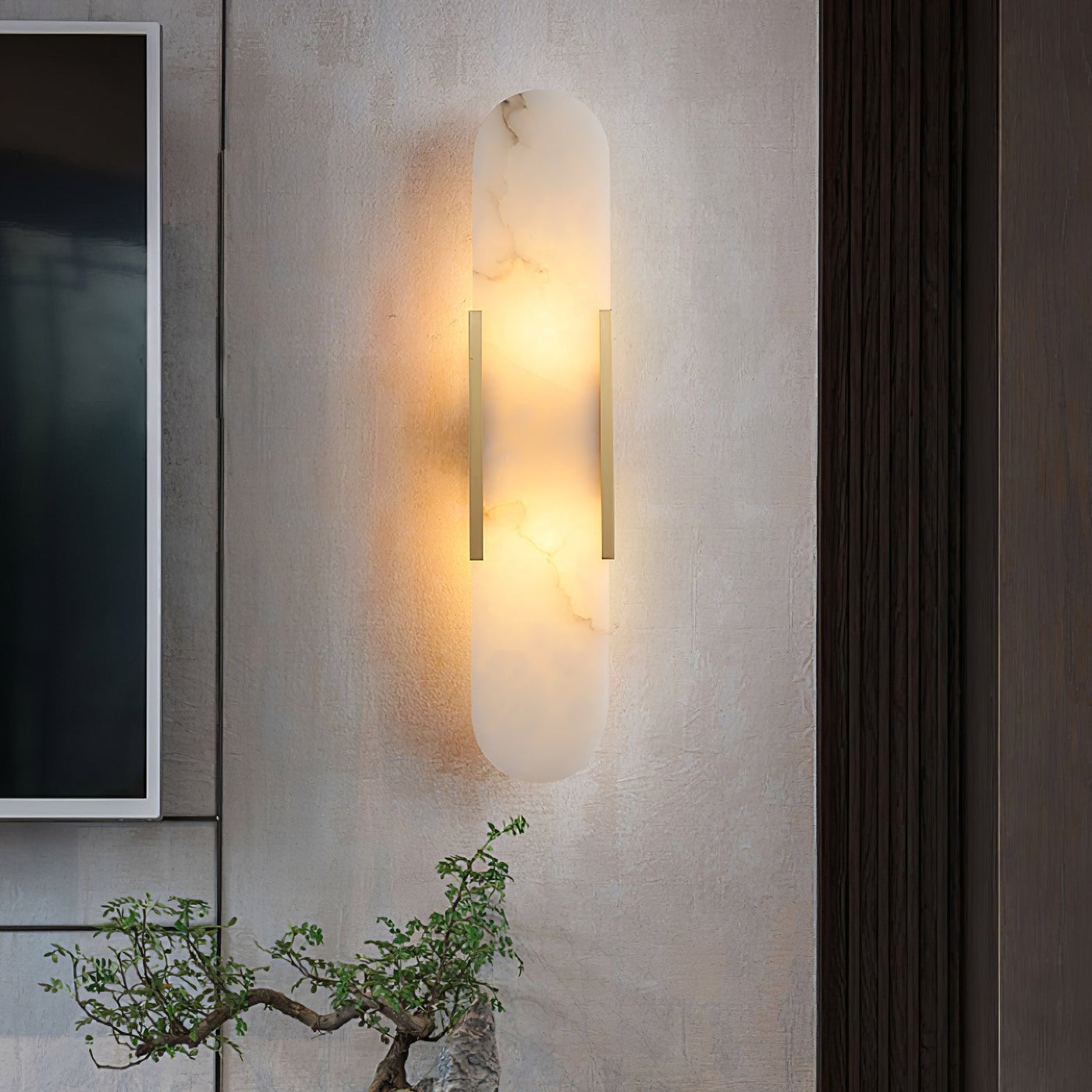 Delira Wandlamp Langwerpig Alabaster Design
