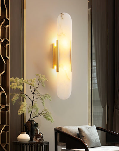 Delira Wandlamp Langwerpig Alabaster Design