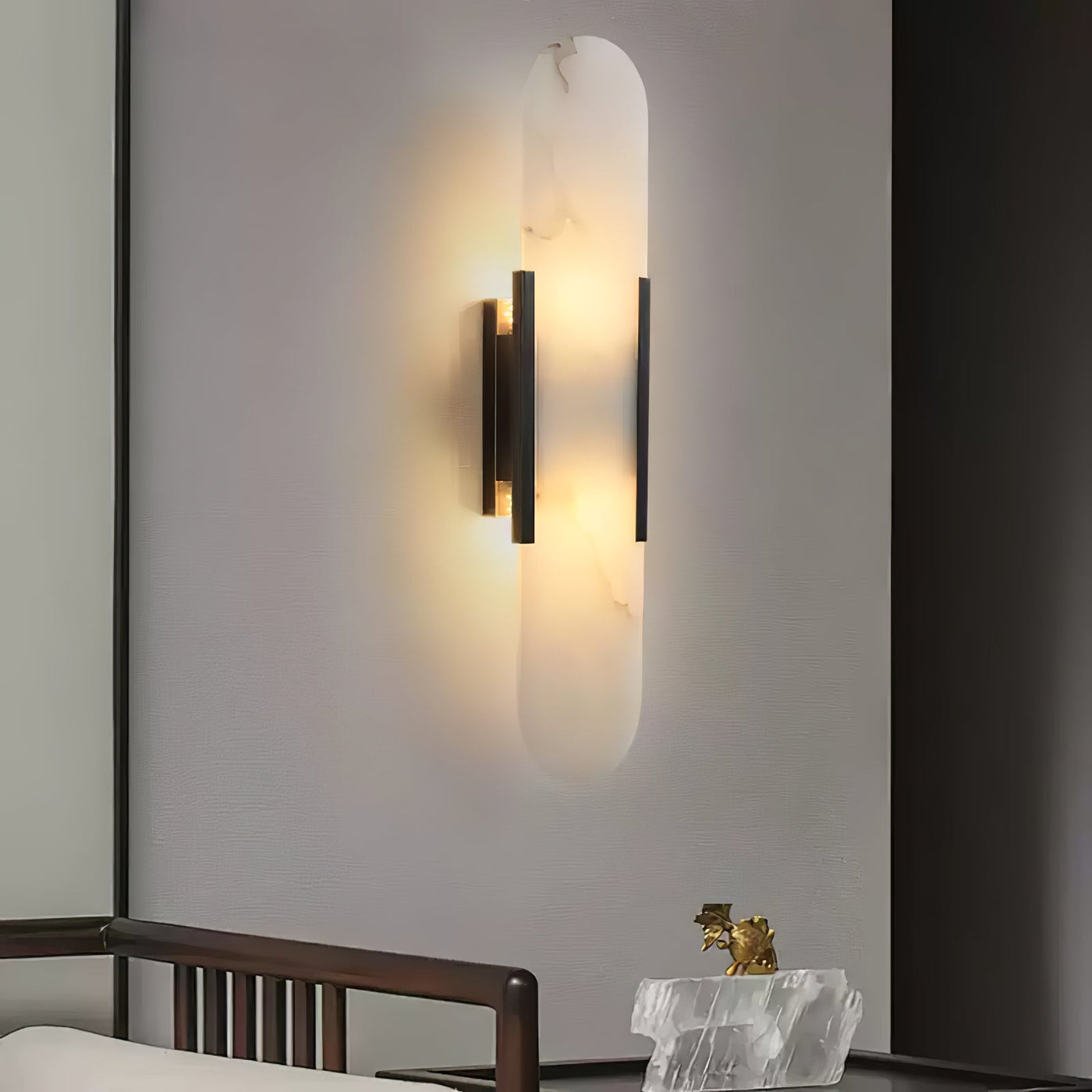 Delira Wandlamp Langwerpig Alabaster Design