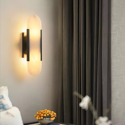 Delira Wandlamp Langwerpig Alabaster Design