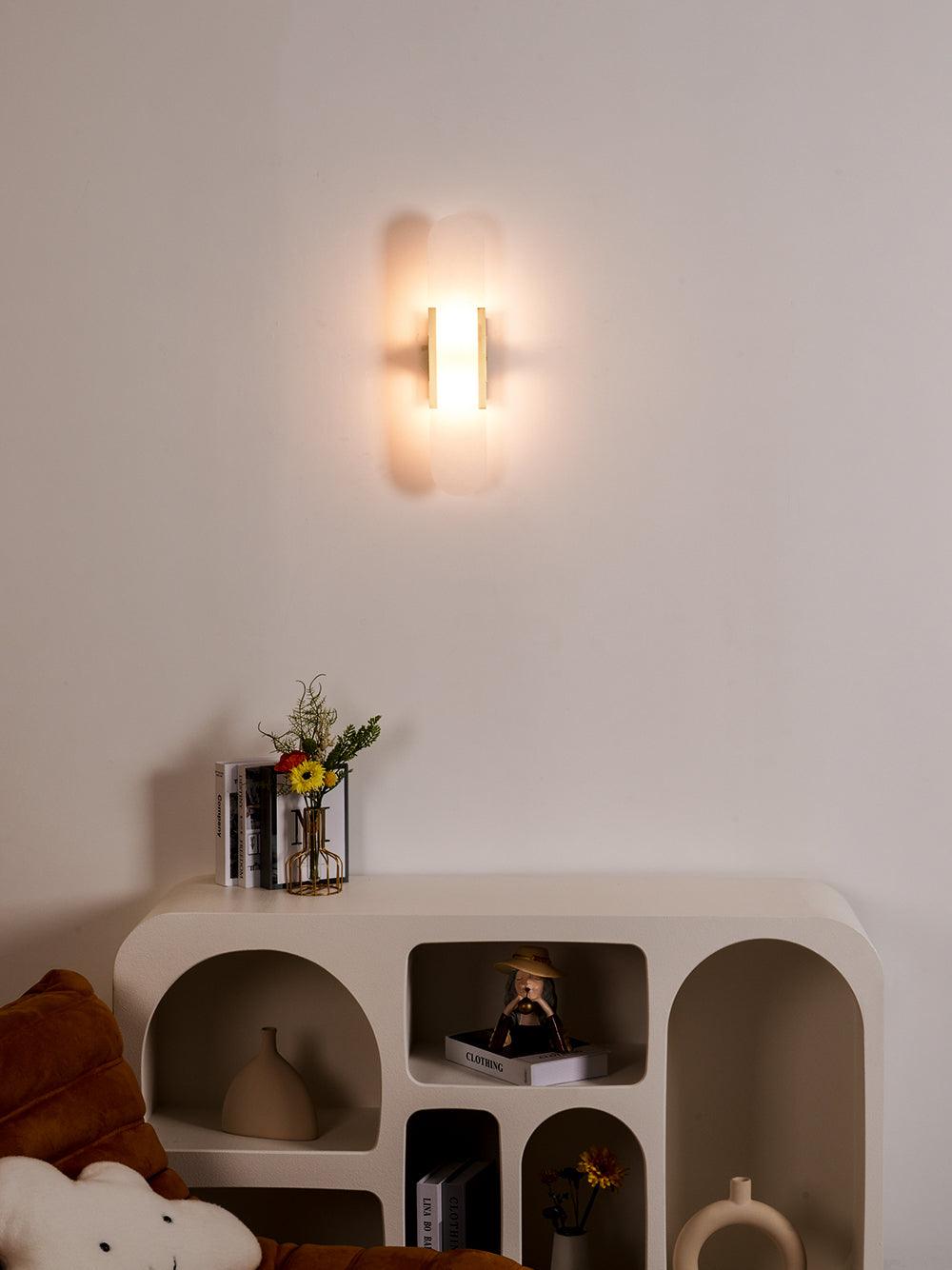 Delira Wandlamp Langwerpig Alabaster Design