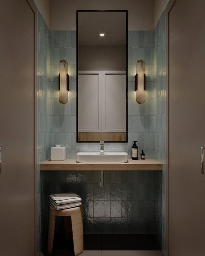 Delira Wandlamp Langwerpig Alabaster Design