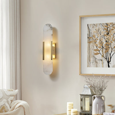 Delira Wandlamp Langwerpig Alabaster Design