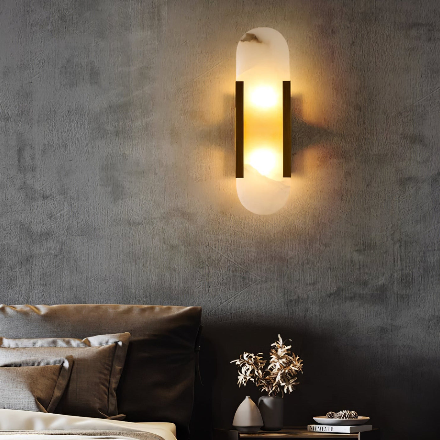 Delira Wandlamp Langwerpig Alabaster Design