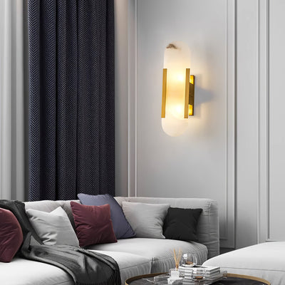 Delira Wandlamp Langwerpig Alabaster Design
