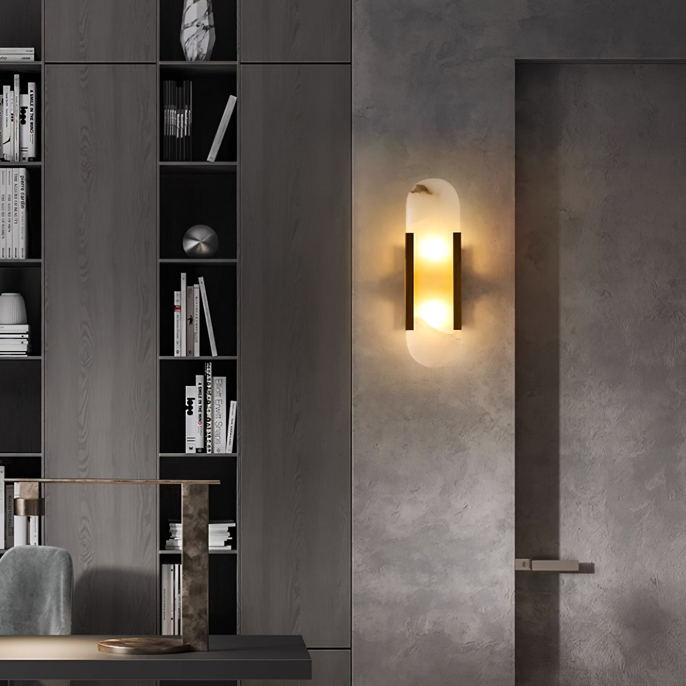 Delira Wandlamp Langwerpig Alabaster Design