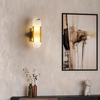 Delira Wandlamp Langwerpig Alabaster Design