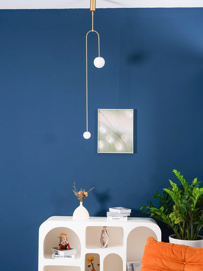 Delira Kroonluchter Zwart Messing Lijndesign