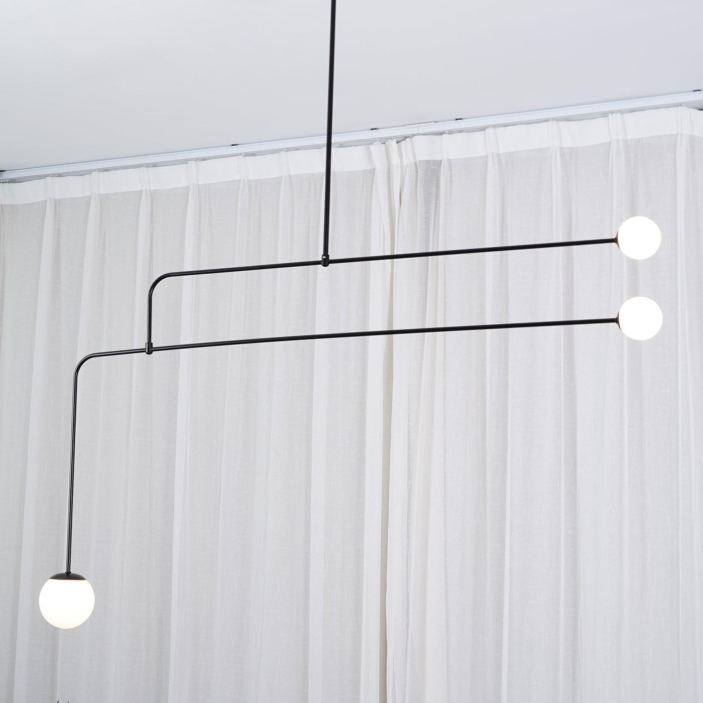 Delira Kroonluchter Zwart Messing Lijndesign