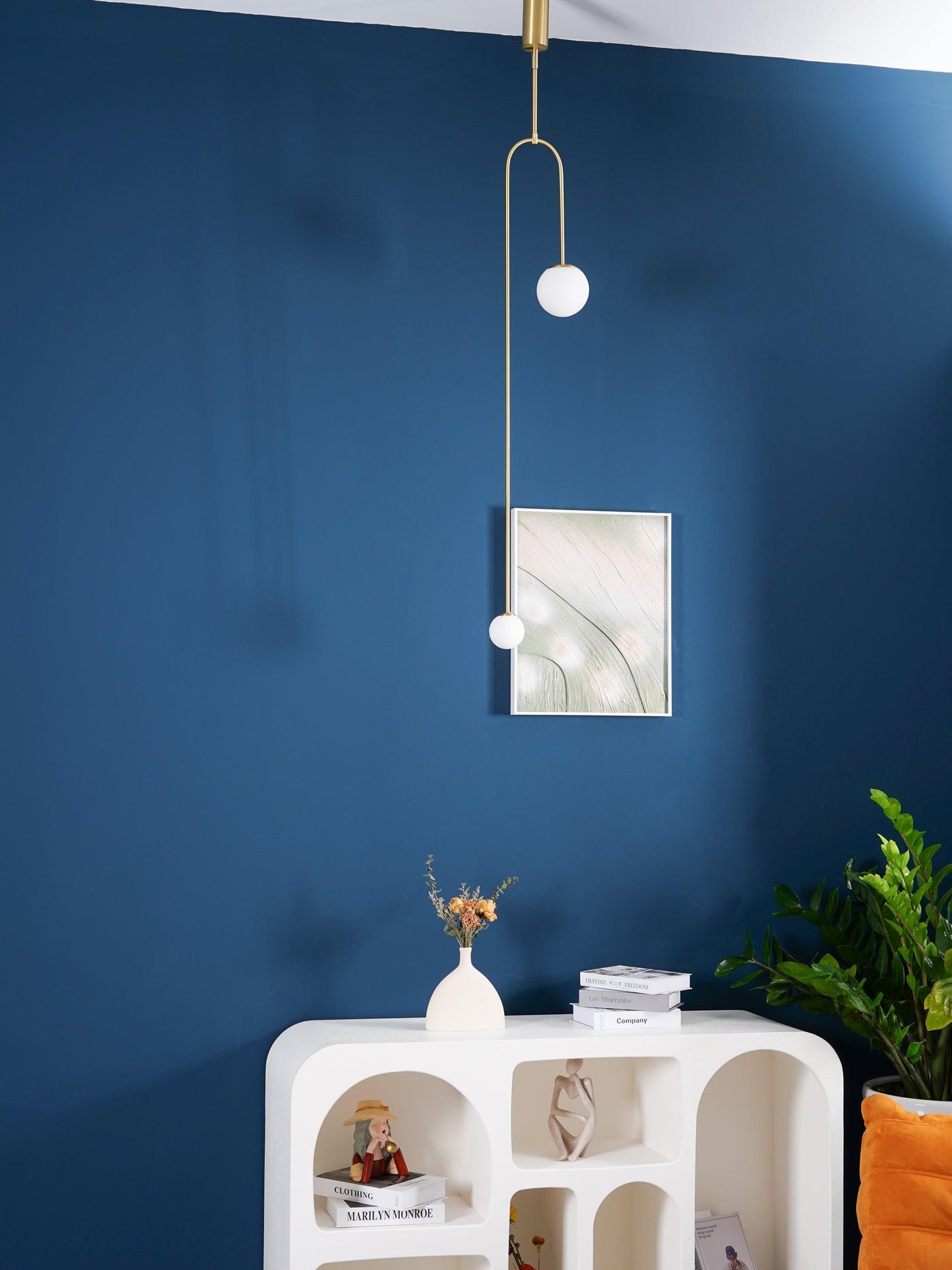Delira Kroonluchter Zwart Messing Lijndesign