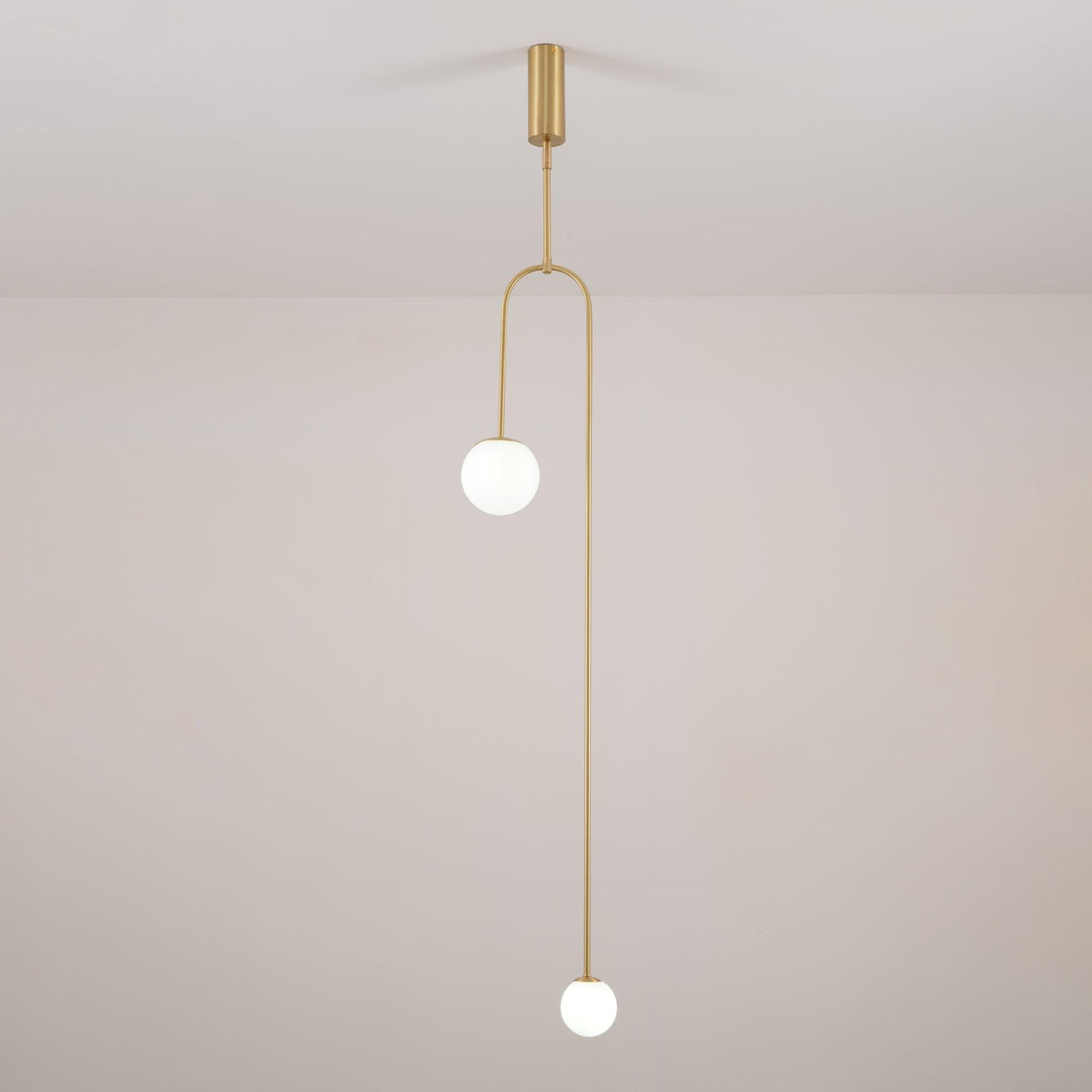 Delira Kroonluchter Zwart Messing Lijndesign