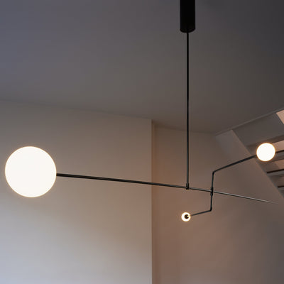 Delira Kroonluchter Zwart Messing Lijndesign