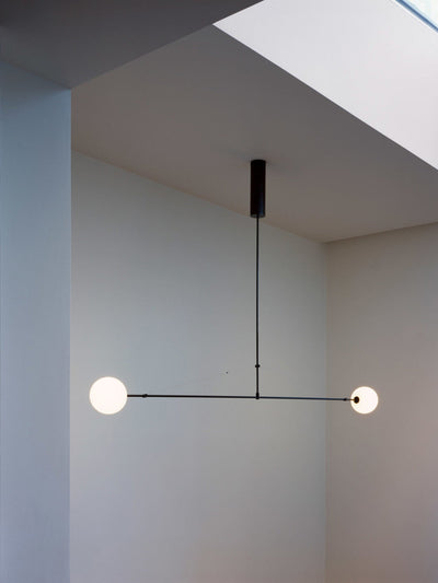 Delira Kroonluchter Zwart Messing Lijndesign