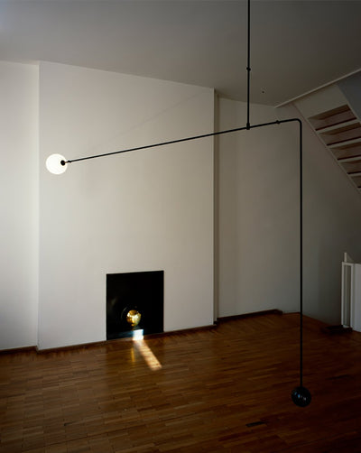 Delira Kroonluchter Zwart Messing Lijndesign