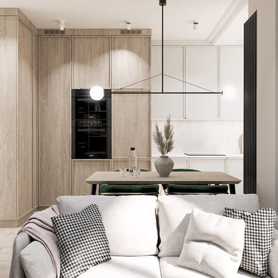 Delira Kroonluchter Zwart Messing Lijndesign
