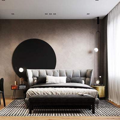 Delira Kroonluchter Zwart Messing Lijndesign