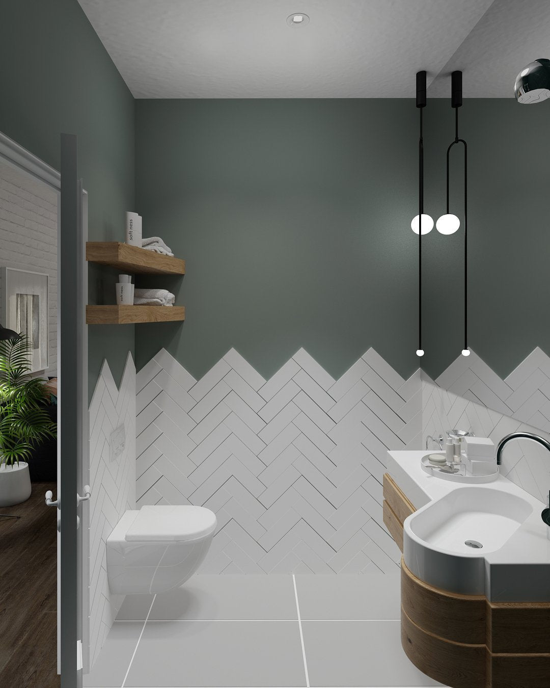 Delira Kroonluchter Zwart Messing Lijndesign