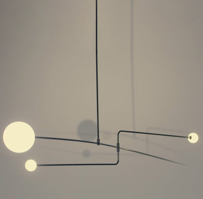 Delira Kroonluchter Zwart Messing Lijndesign