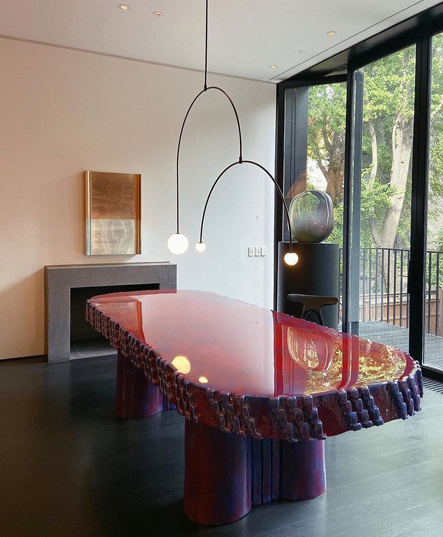 Delira Kroonluchter Zwart Messing Lijndesign