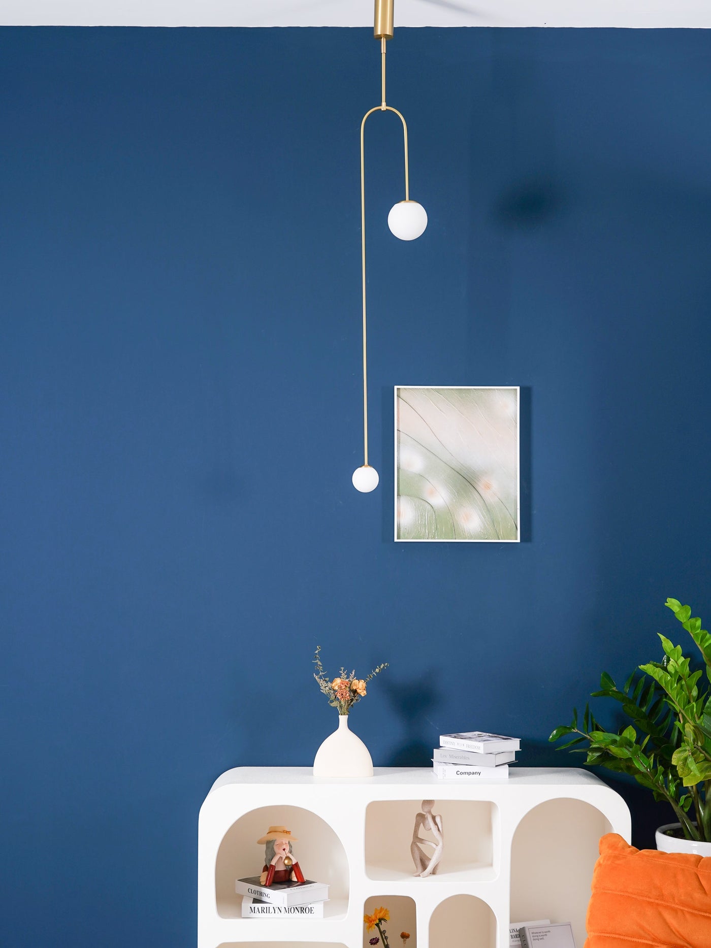 Delira Kroonluchter Zwart Messing Lijndesign