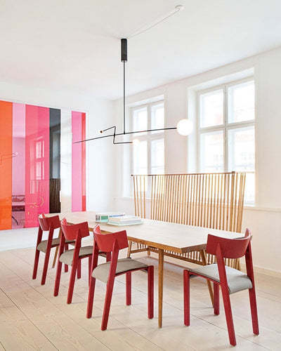 Delira Kroonluchter Zwart Messing Lijndesign