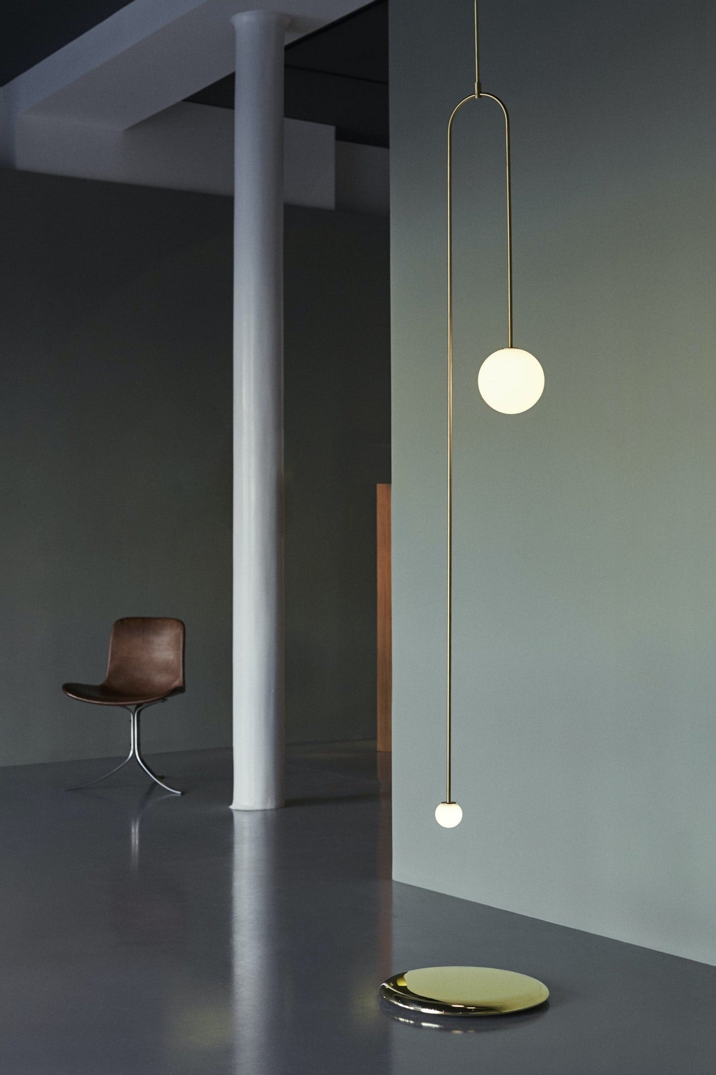 Delira Kroonluchter Zwart Messing Lijndesign