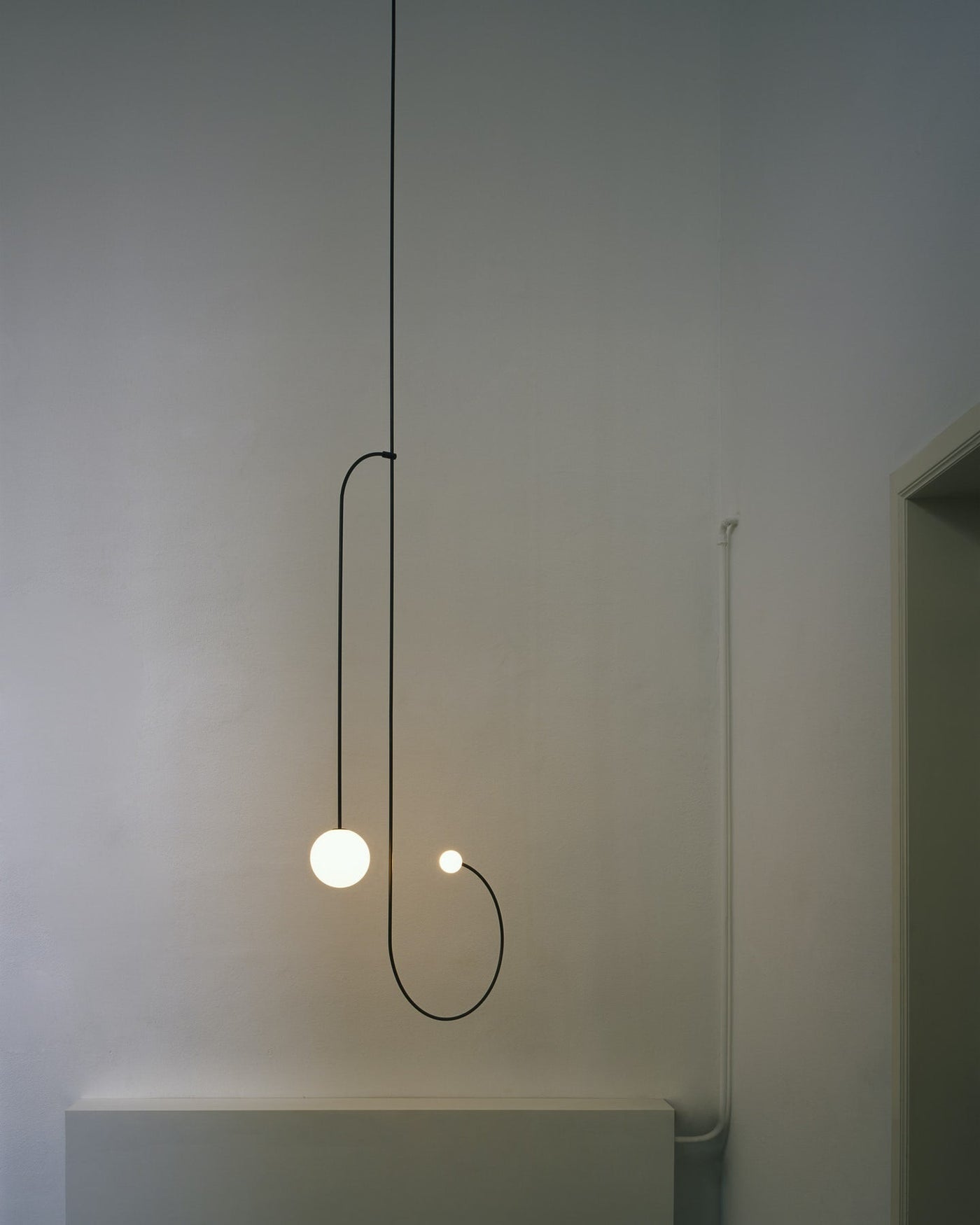 Delira Kroonluchter Zwart Messing Lijndesign