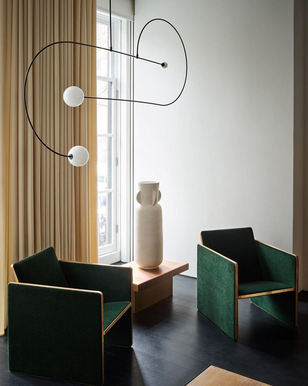 Delira Kroonluchter Zwart Messing Lijndesign