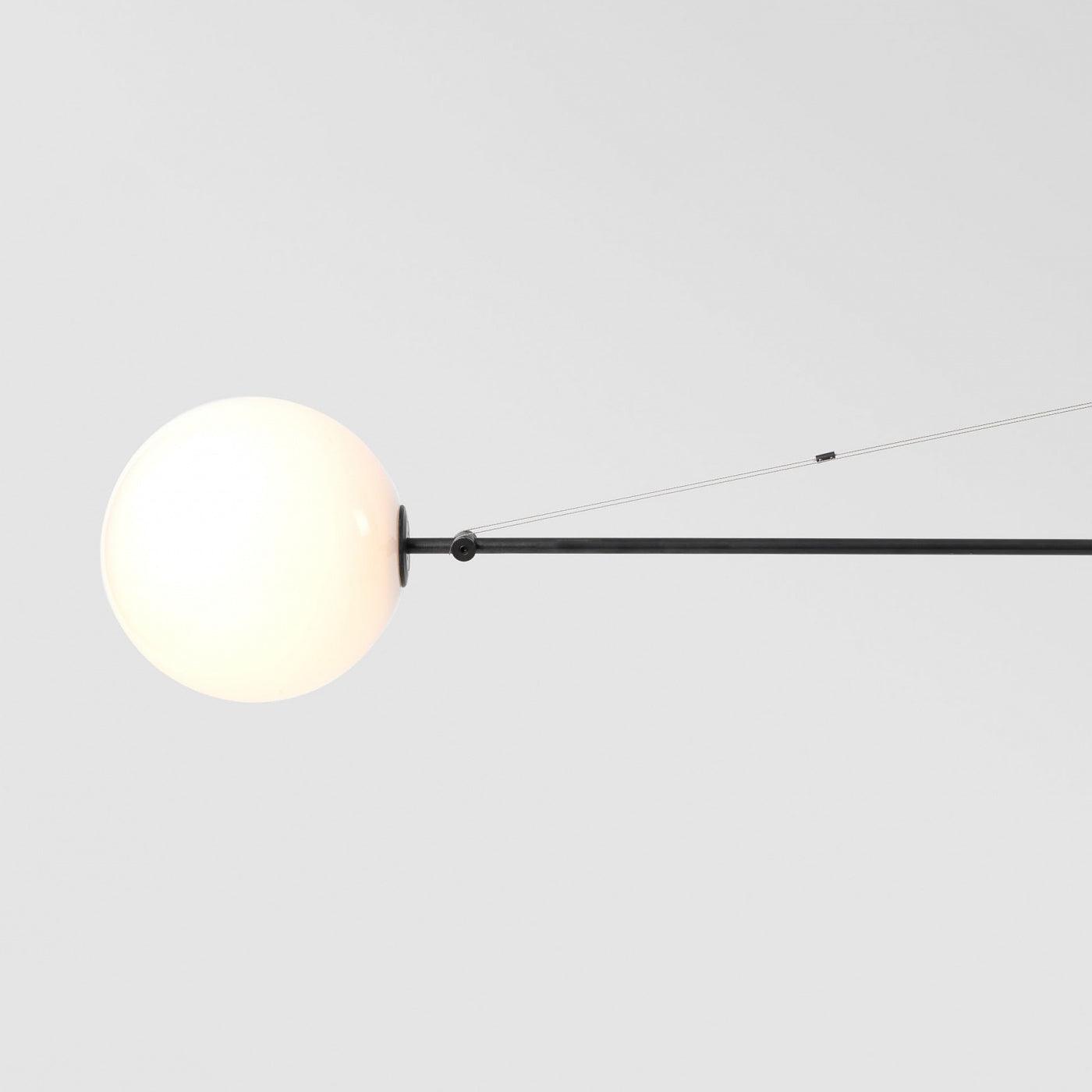 Delira Kroonluchter Zwart Messing Lijndesign
