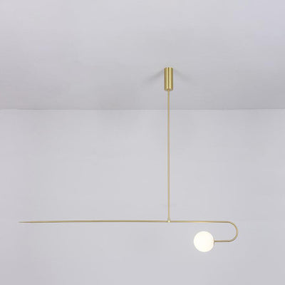 Delira Kroonluchter Zwart Messing Lijndesign