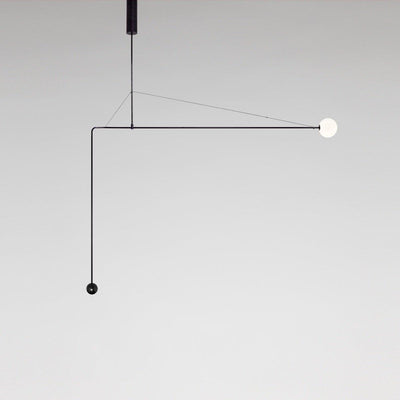 Delira Kroonluchter Zwart Messing Lijndesign