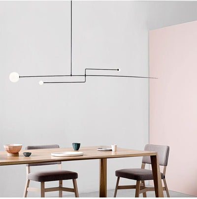 Delira Kroonluchter Zwart Messing Lijndesign