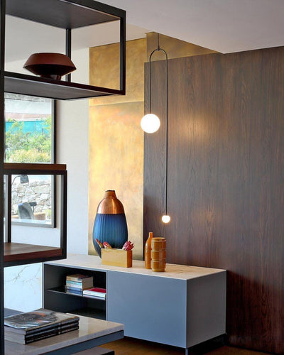 Delira Kroonluchter Zwart Messing Lijndesign