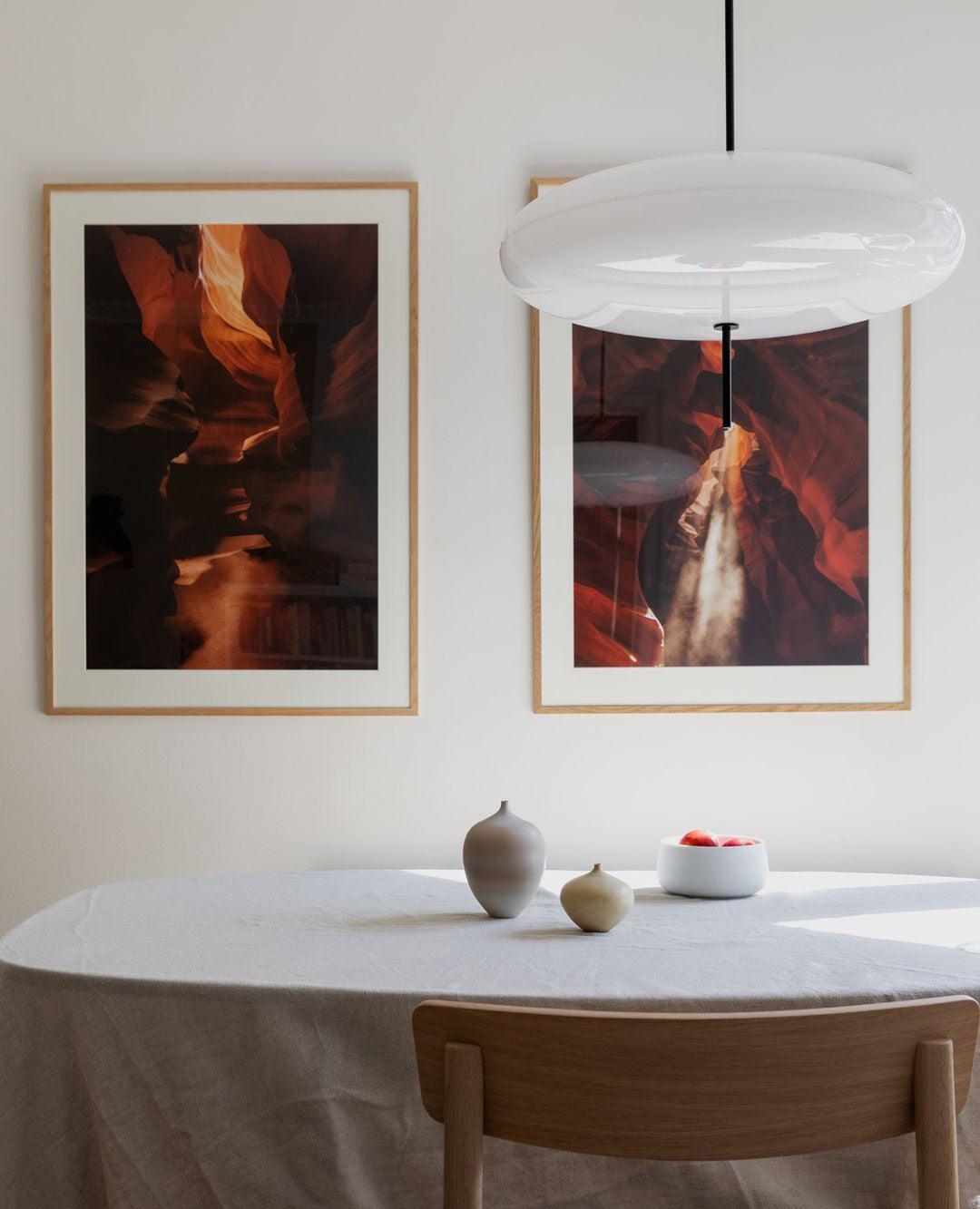 Delira Hanglamp Opaalwit Designklassieker