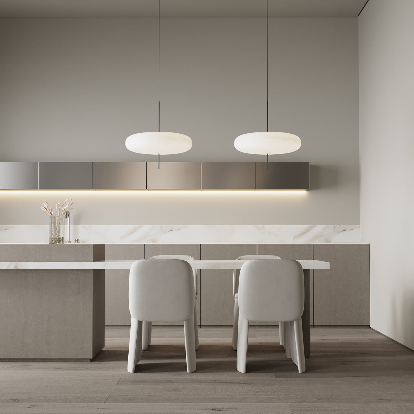 Delira Hanglamp Opaalwit Designklassieker