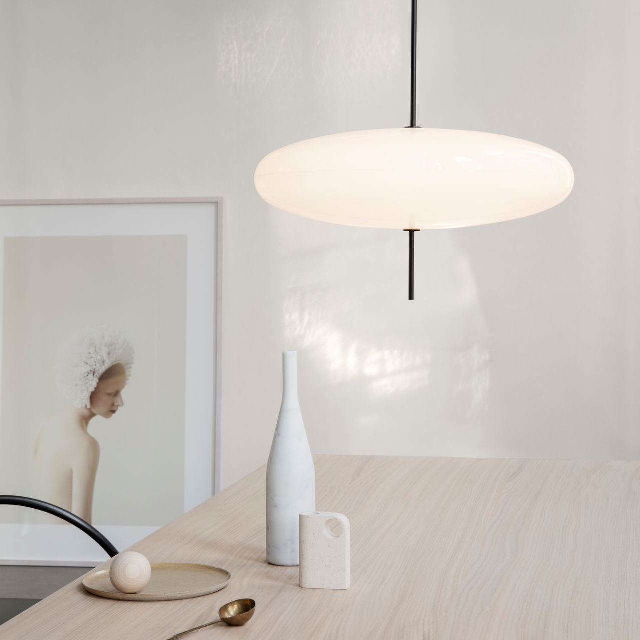 Delira Hanglamp Opaalwit Designklassieker