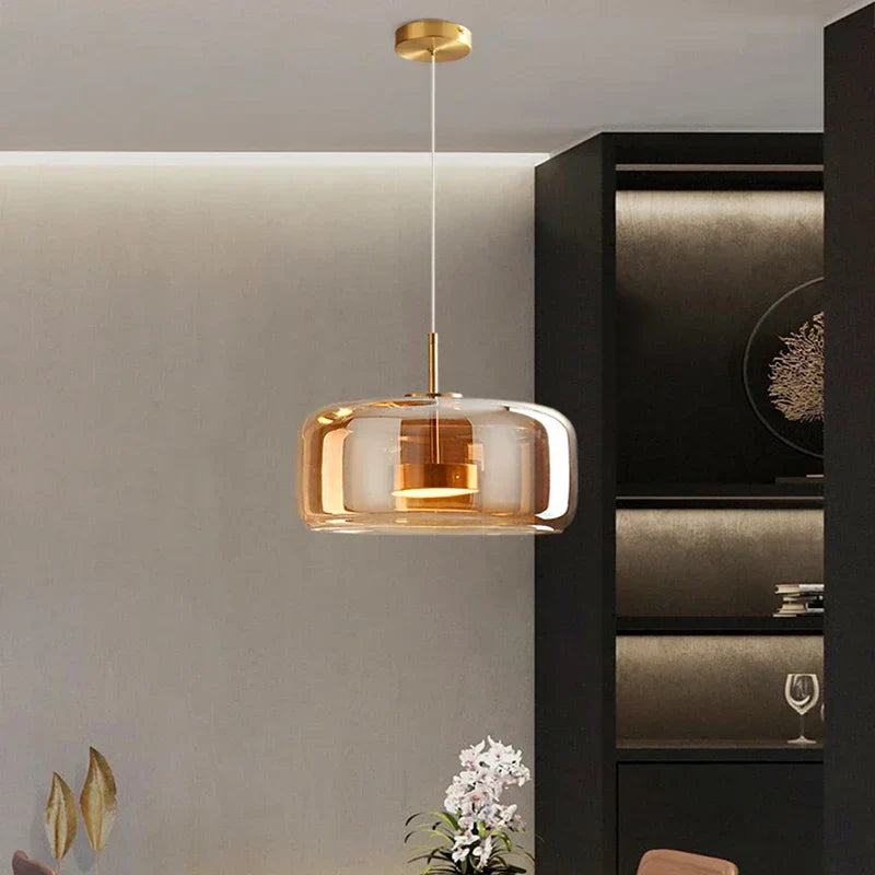 Delira Hanglamp Glas Bolvormig Design