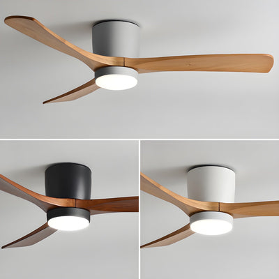 Delira Plafondventilator Licht Houtdesign Stil