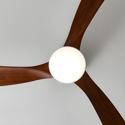 Delira Plafondventilator Licht Houtdesign Stil