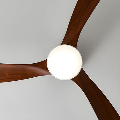 Delira Plafondventilator Licht Houtdesign Stil