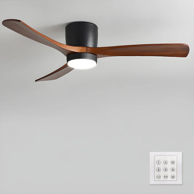 Delira Plafondventilator Licht Houtdesign Stil