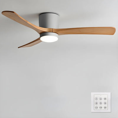 Delira Plafondventilator Licht Houtdesign Stil