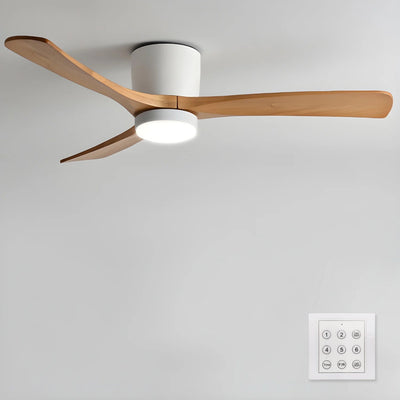 Delira Plafondventilator Licht Houtdesign Stil